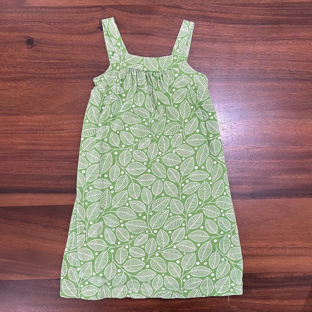 Winter Water Factory 100% Organic Sleeveless Dress Sz 4T